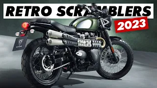 The 12 Best Retro Scrambler Motorcycles For 2023!