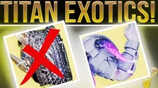 Destiny 2 Exotic Reviews! My Favorite Sentinel Titan Exotic (And Another That Is A Little Broken)