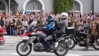 Луганск.День победы,9-го мая 2015г./ Lugansk. Victory Day, on May 9th, 2015.