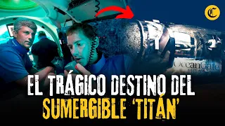 SUBMARINO DESAPARECE durante excursión al TITANIC: Autoridades CONFIRMAN la MUERTE de TRIPULANTES