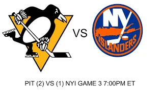 Live Reaction: Pittsburgh Penguins vs New York Islanders Game 3