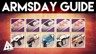 Destiny Armsday Week 6 Guide - Field Test Weapons & Foundry Orders | October 14th