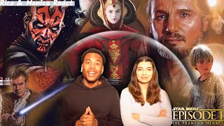 WATCHING STAR WARS THE PHANTOM MENACE (EPISODE 1) FOR THE FIRST TIME REACTION/COMMENTARY | STAR WARS