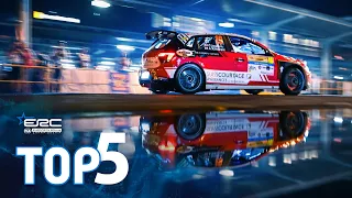 Top 5 Moments | ERC Barum Czech Rally Zlín 2023