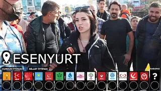 ESENYURT Kime Oy Verecek? | 2023 Seçim Anketleri (SAYAÇLI)