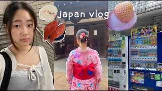 JAPAN VLOG🍥: exploring tokyo, Disney sea, kimonos, teamLab, shibuya, cute stores, what i eat, onsen