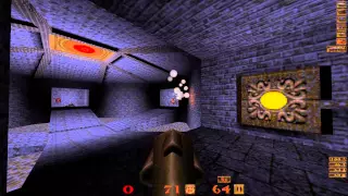 Quake - E4M7 Azure Agony - All Secrets - 1080p 60fps Uncommented