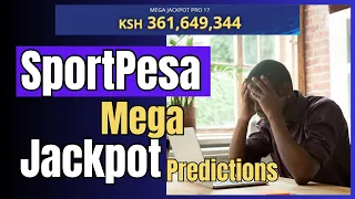 SportPesa MEGA JACKPOT Predictions | 27th-28th April 2024