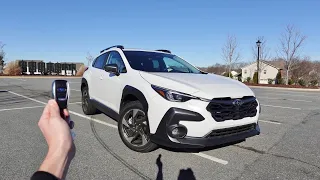 2024 Subaru Crosstrek Limited: Start Up, Walkaround, Test Drive and Review