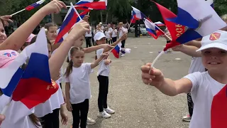 Танцевальный флешмоб "Моя Россия " 2021