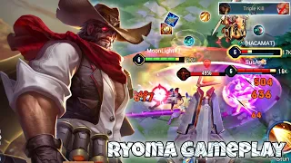 Ryoma Solo Lane Pro Gameplay | Gold Medal Warrior | Arena of Valor | Liên Quân mobile | CoT