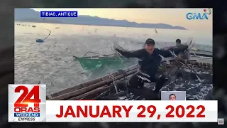 24 Oras Weekend Express: January 29, 2022 [HD]