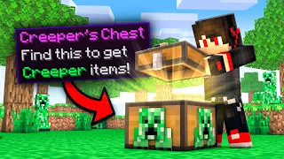 Minecraft But Every Mob Was A Chest