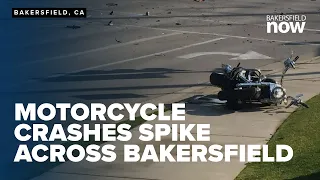 Bakersfield sees a 30% surge in motorcycle crashes, hitting a near-decade high