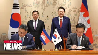 S. Korea and Cambodia become strategic partners as Yoon hosts summit with Cambodia PM