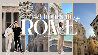 48 HOURS IN ROME: Things to do, Exploring Ancient Wonders, Must-See Sights | PART 2 | ITALY VLOG