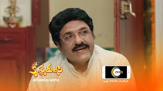 Krishna Tulasi | Premiere Ep 290 Preview - Jan 26 2022 | Before ZEE Telugu | Telugu TV Serial