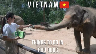 Things to do & Eat Phu Quoc- Vietnam 🇻🇳 | Travel Video | Local Attractions, Vinpearl Safari & more