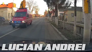 [Dashcam only] Romanian Emergency Services - Compilation