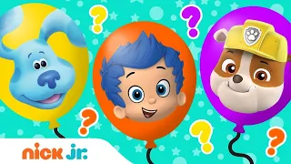 Balloon Popping Fun! Ep. 5 🎈 w/ PAW Patrol, Bubble Guppies & Blue's Clues & You! | Nick Jr.