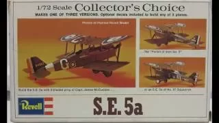 1/72 Revell S.E.5a Kit#H-69