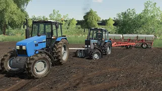 ДРУГ УТОПИЛ МОЙ ТРАКТОР В ПОЛЕ! ВЫТАСКИВАЮ ТРАКТОР ИЗ ГРЯЗИ! FARMING SIMULATOR 19