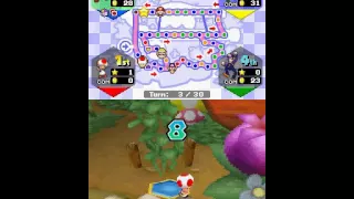 Mario party DS [TAS] Dk stone statue 30 turns, 51 stars. [PART 1]