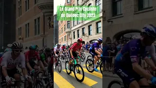 Le Grand Prix Cycliste de Québec City 2023 #slomo #cycling #uciworldtour  #bicyclerace #quebeccity