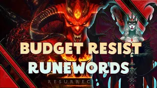 Diablo 2 resurrected easy to make runewords for armor that will help you progress in Hell difficulty