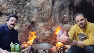 HOW TO COOK BEEF HEART PERFECTLY! ASMR FOOD | BEEF HEART RECIPE - COOKING IN NATURE