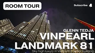 [4K] Sky High Views at Vinpearl Landmark 81's Deluxe Club Room (Full Tour)