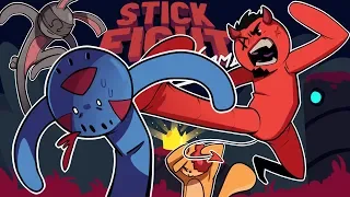 THICC STICKS WITH THE QUICKNESS! | Stick Fight (w/ H2O Delirious, Ohm, & Squirrel)