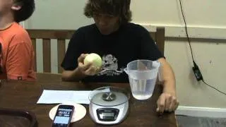 world record attempt- fastest time to eat an onion