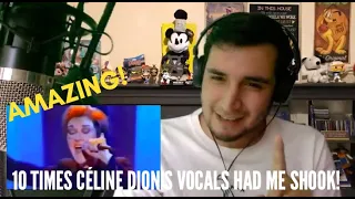 10 MORE Times Céline Dion's Vocals Had Me Shook! - REACTION VIDEO
