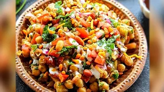 chana chaat recipe in telugu | village eshi vlog