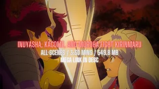 Inuyasha, Kagome, and Moroha fight Kirinmaru[Yashahime dubbed]