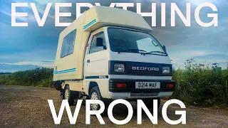 Everything wrong with my Bedford Rascal (Good and Bad Points)