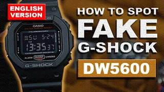 [ ENGLISH VERSION ] HOW TO SPOT FAKE G-SHOCK DW5600 !!