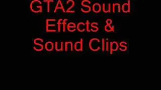 GTA 2 sound effects