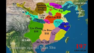 Three Kingdoms of China AD 189-280 : Every Year 三國