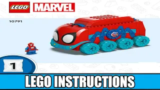 LEGO Instructions | Marvel Super Heroes | 10791 | Team Spidey's Mobile Headquarters (Book 1)