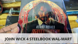 John Wick 4 Walmart Steelbook