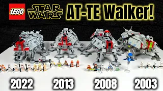 19 Jahre Entwicklung: Alle LEGO Star Wars 'AT-TE Walker' Vergleich! | Set 75337, 7675