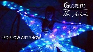 Gwam - Dance in Light Waves : Led Show with Isis Wings (Ailes d'Isis à LEDs)