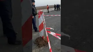 Трассу размыло. Видео