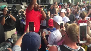 Future: Nobody Safe Tour Austin360 A$ap Ferg Entrance And Goes Into Crowd Up Close