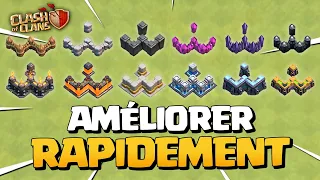 LES SECRETS POUR AMÉLIORER SES REMPARTS RAPIDEMENT SUR CLASH OF CLANS !