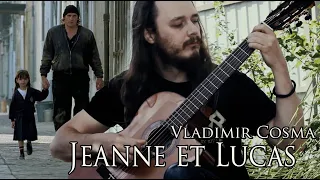 Vladimir Cosma - Jeanne et Lucas. The Fugitives. Guitar cover + tabs