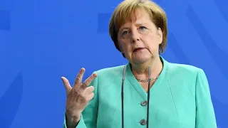 Treffen mit Iraks Regierungschef: Merkel hält Gefahr durch IS für ein langfristiges Problem
