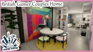 House Flipper Farm DLC - Modern Gamer Couples Terraced House - Custom Build (Speed Build)